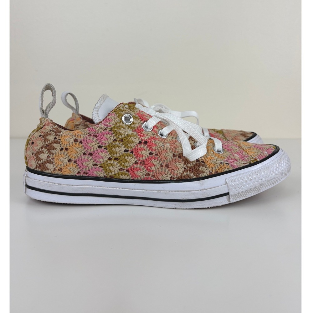 Missoni x Converse Chuck Taylor Multicolor Crochet Knit Sneakers Women's 9